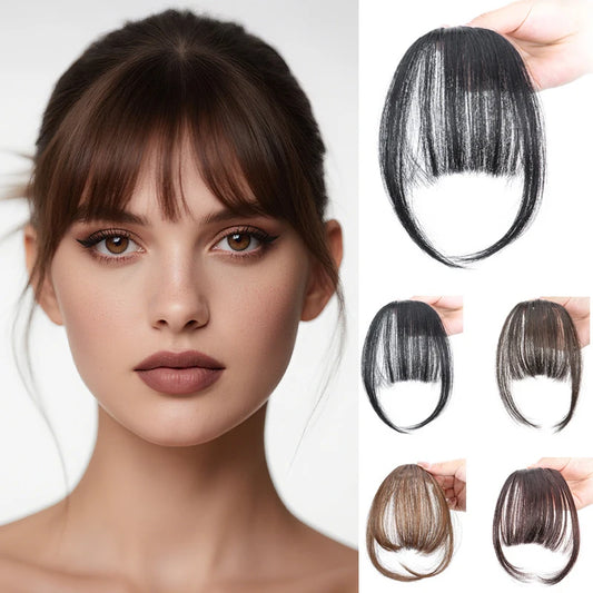 Clip-In Bangs Wig-Synthetic