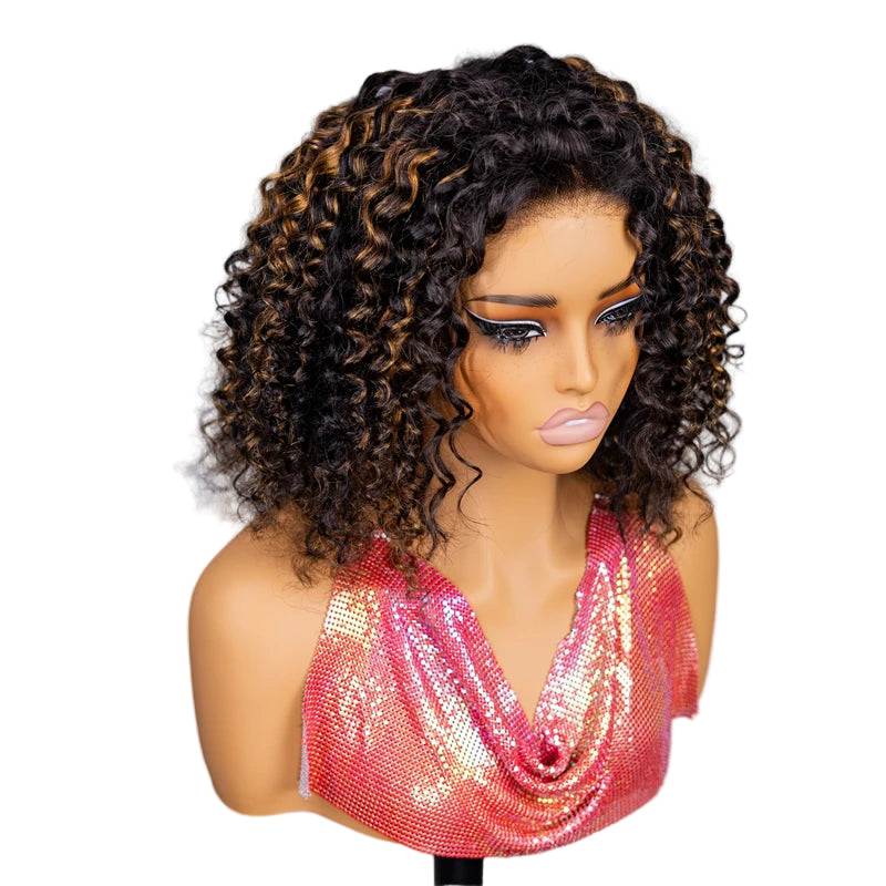 B/30 Highlight Wear Go Glueless Wig Water Wave