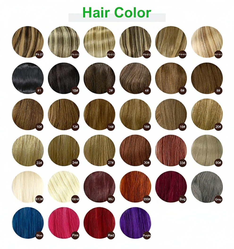 Straight I Tip Hair Extensions Human Hair Blonde Highlight Keratin