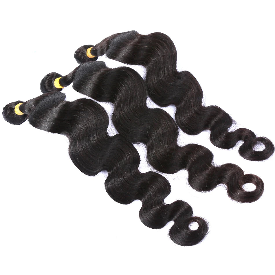 30 40 Inch Body Wave 2 3 4 5 Bundles Brazilian Remy Unprocessed Human Hair Wavy Weave Extensions