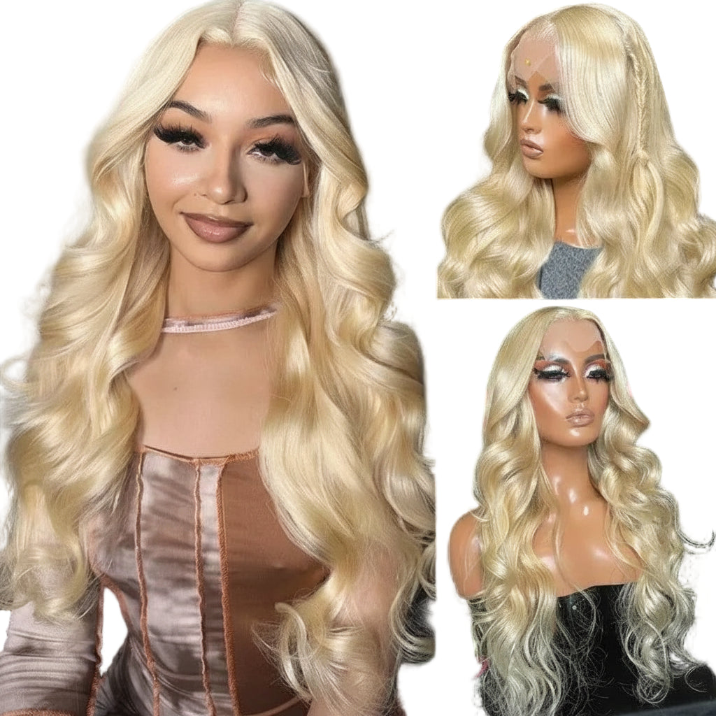 360 -13 Blonde 13x4 Body Wave Lace Front Wig