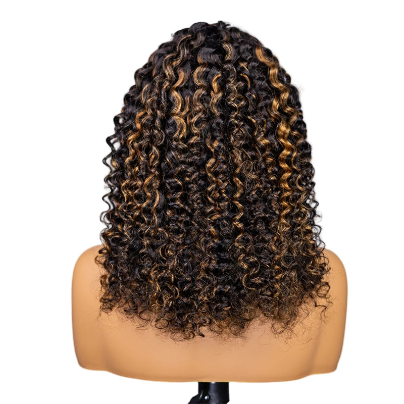 B/30 Highlight Wear Go Glueless Wig Water Wave
