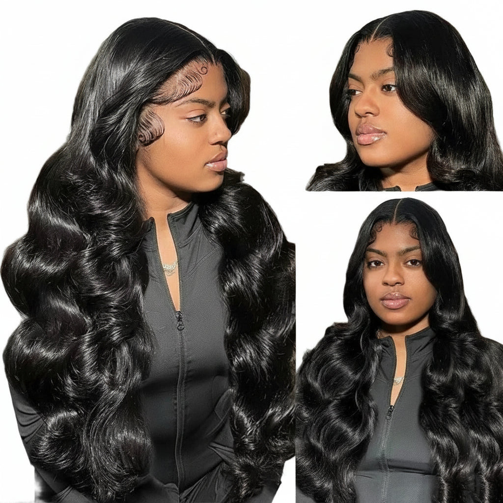 30 40 Inch Body Wave Human Hair 13x6 Hd Lace Front Wig