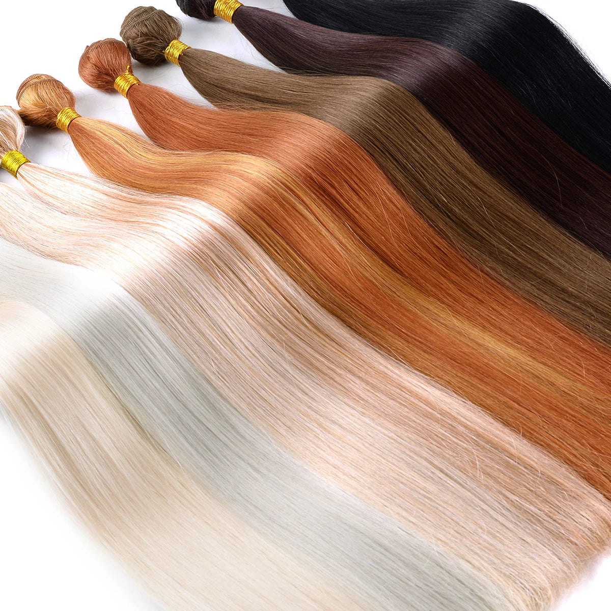 24 Inch Straight Hair Extensions Ombre Hair Bundles