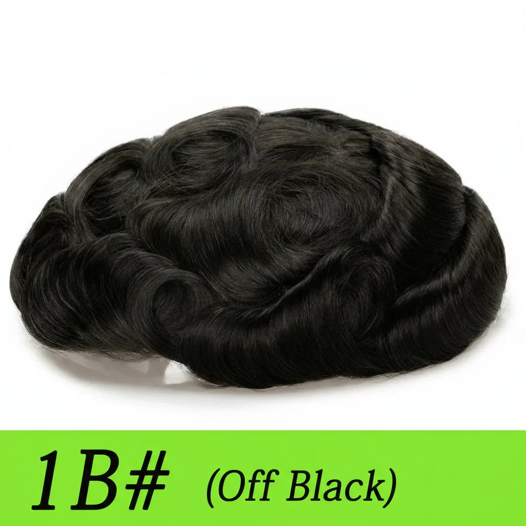 Q6 Lace Toupee Men European Human Hair