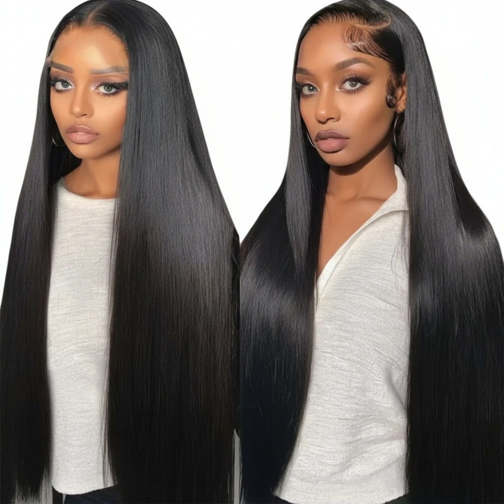 Bone Straight 13x6 13x4 Hd Lace Full Frontal Brazilian Human Hair