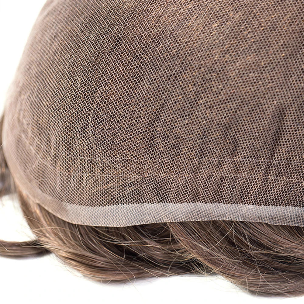 Full Lace Toupee For Men Human Hair Unit