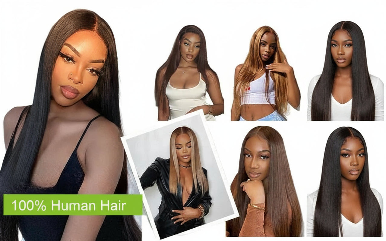 Clip in Hair Extensions Human Hair