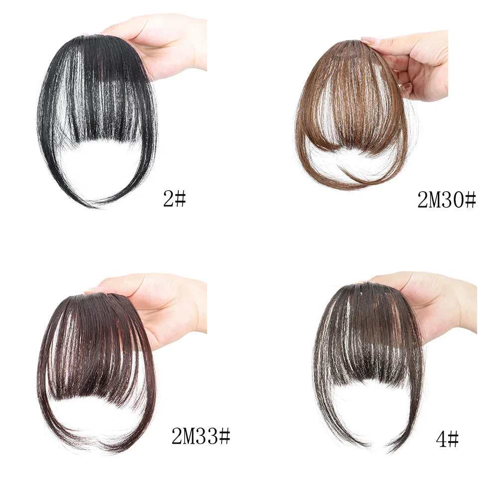 Clip-In Bangs Wig-Synthetic