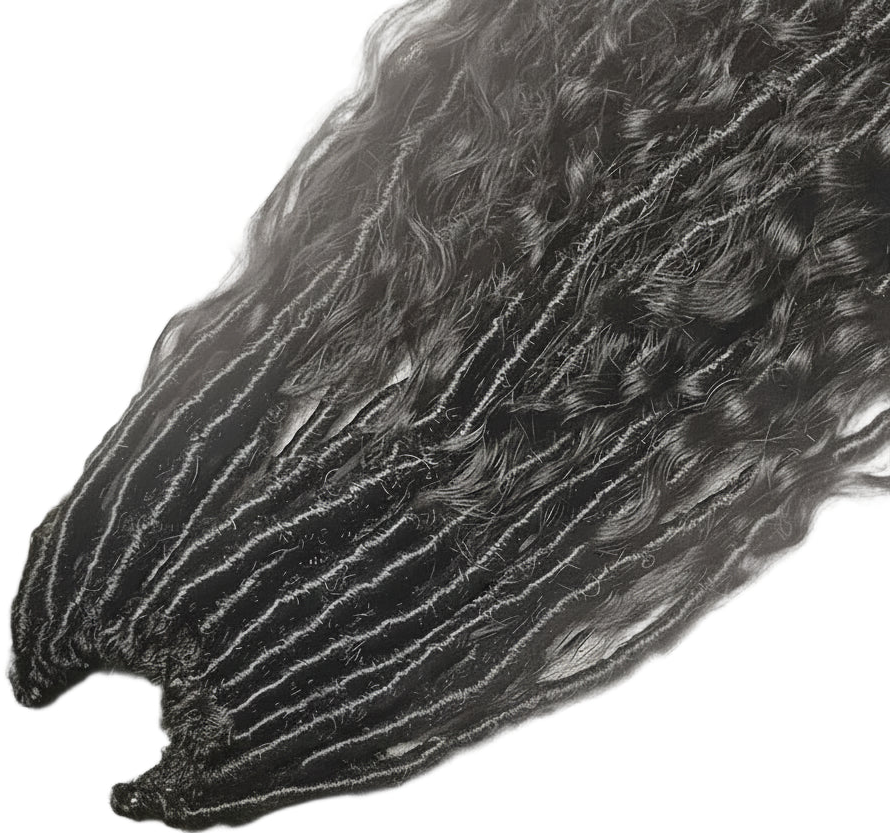 Crochet Boho Locs Human Hair