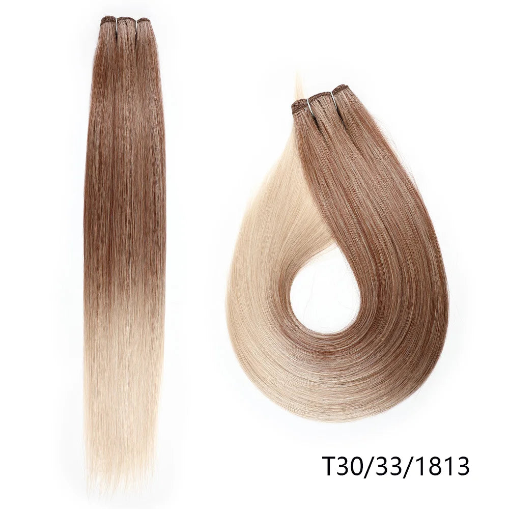 Blonde Straight Hair Bundles Extensions