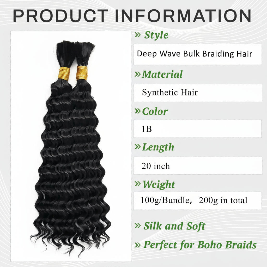 Braiding Hair Extensions For Boho Braids Human Hair