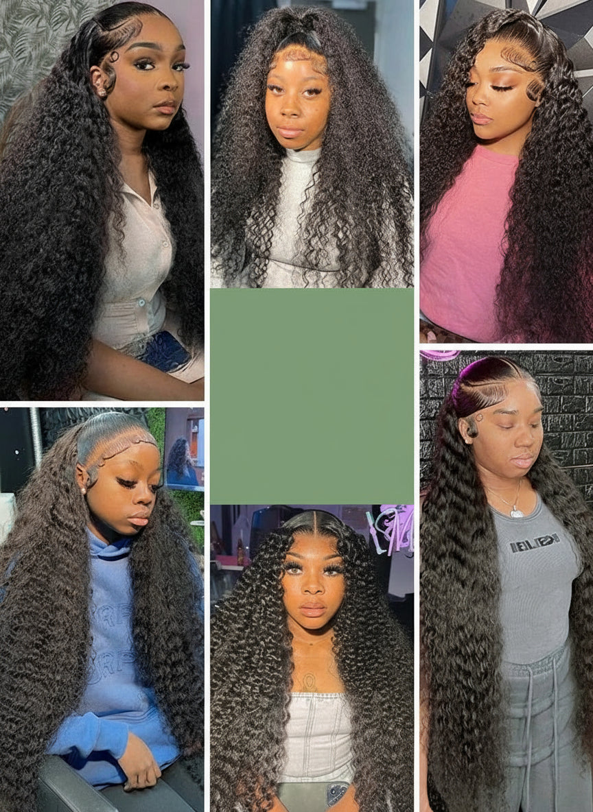 Deep Wave Human Hair Bundles Curly Hair Weaving 28 30 40 42 Inch Natural Human Hair Remy Loose Deep Wave Hair 1 2 3 4 5 Bundles