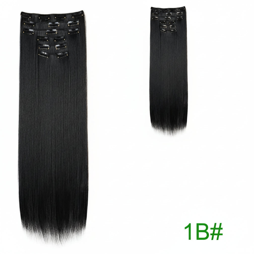 Synthetic 24Inch 16 Clips in Hair Extensions