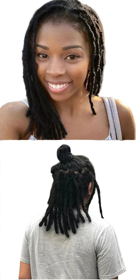 Dreadlock Extensions Human Hair For Man/Women