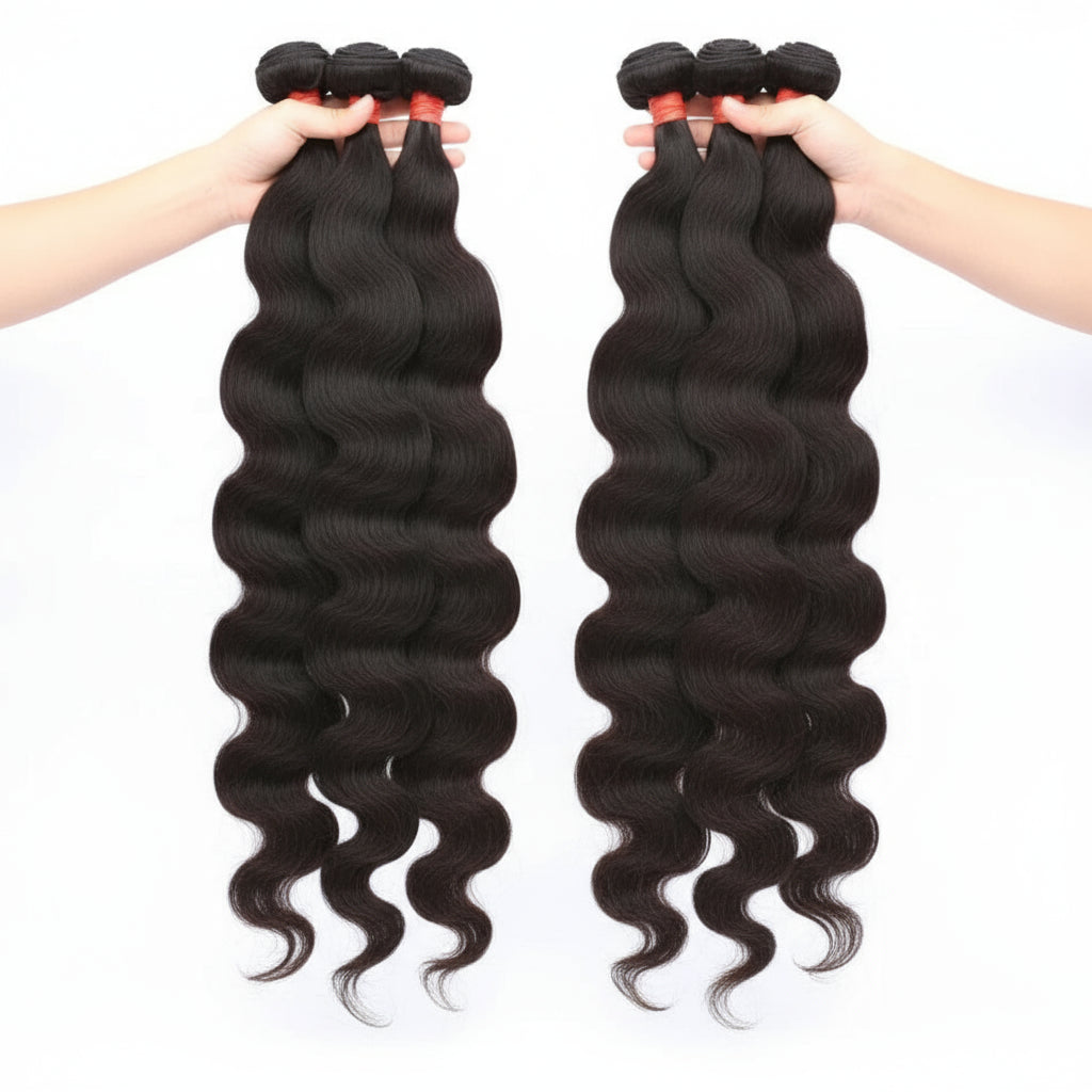 30 40 Inch Body Wave 2 3 4 5 Bundles Brazilian Remy Unprocessed Human Hair Wavy Weave Extensions
