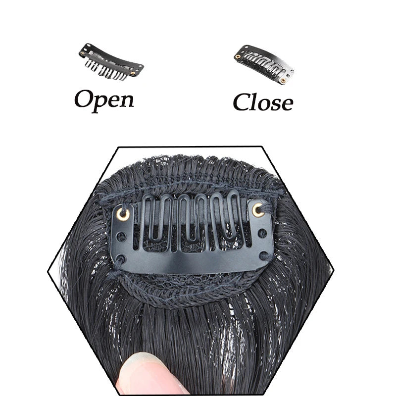 Clip-In Bangs Wig-Synthetic