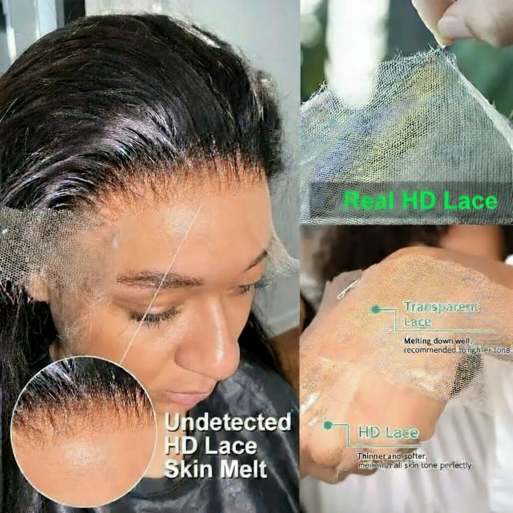 Bone Straight 13x6 13x4 Hd Lace Full Frontal Brazilian Human Hair