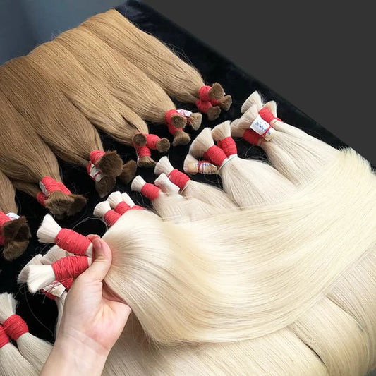 Blonde Straight Human Hair 100% Natural