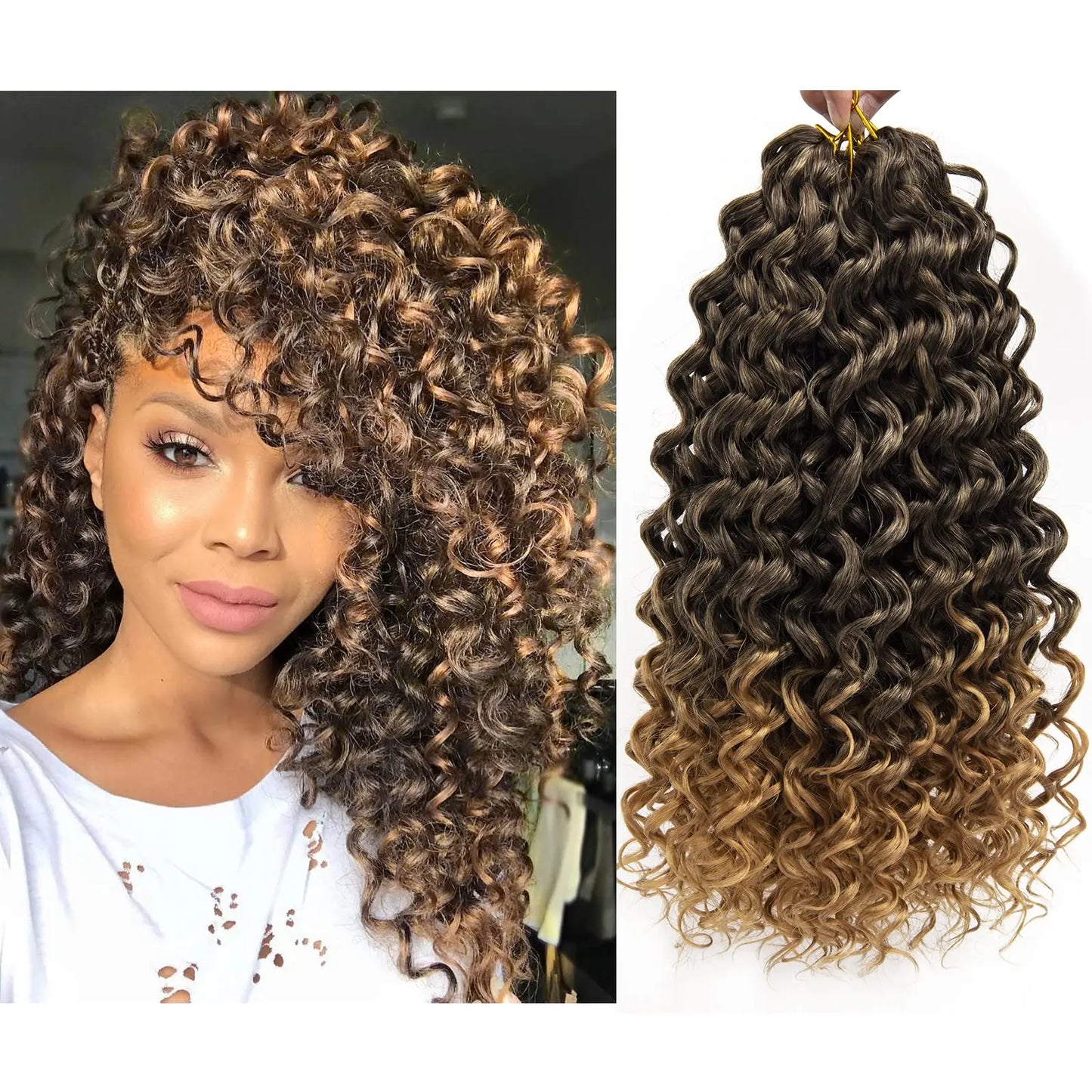 Short Curly Crochet Hair
