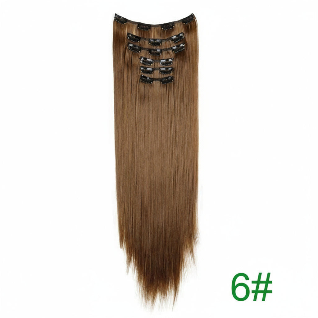 Synthetic 24Inch 16 Clips in Hair Extensions