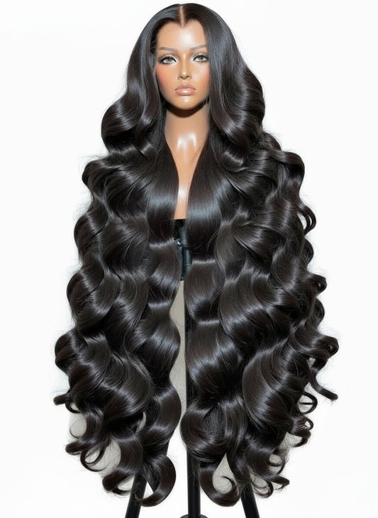 200% Transparent Body Wave Lace Front Brazilian