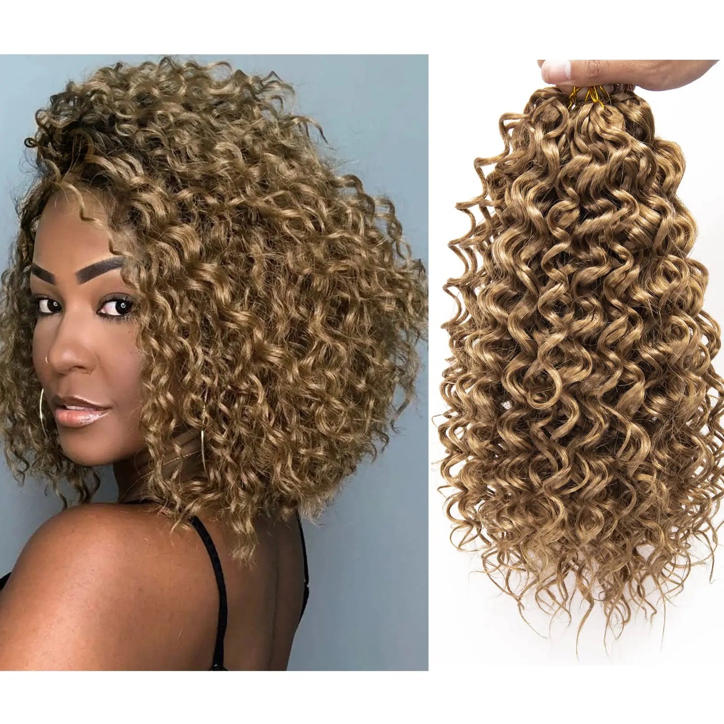 Short Curly Crochet Hair