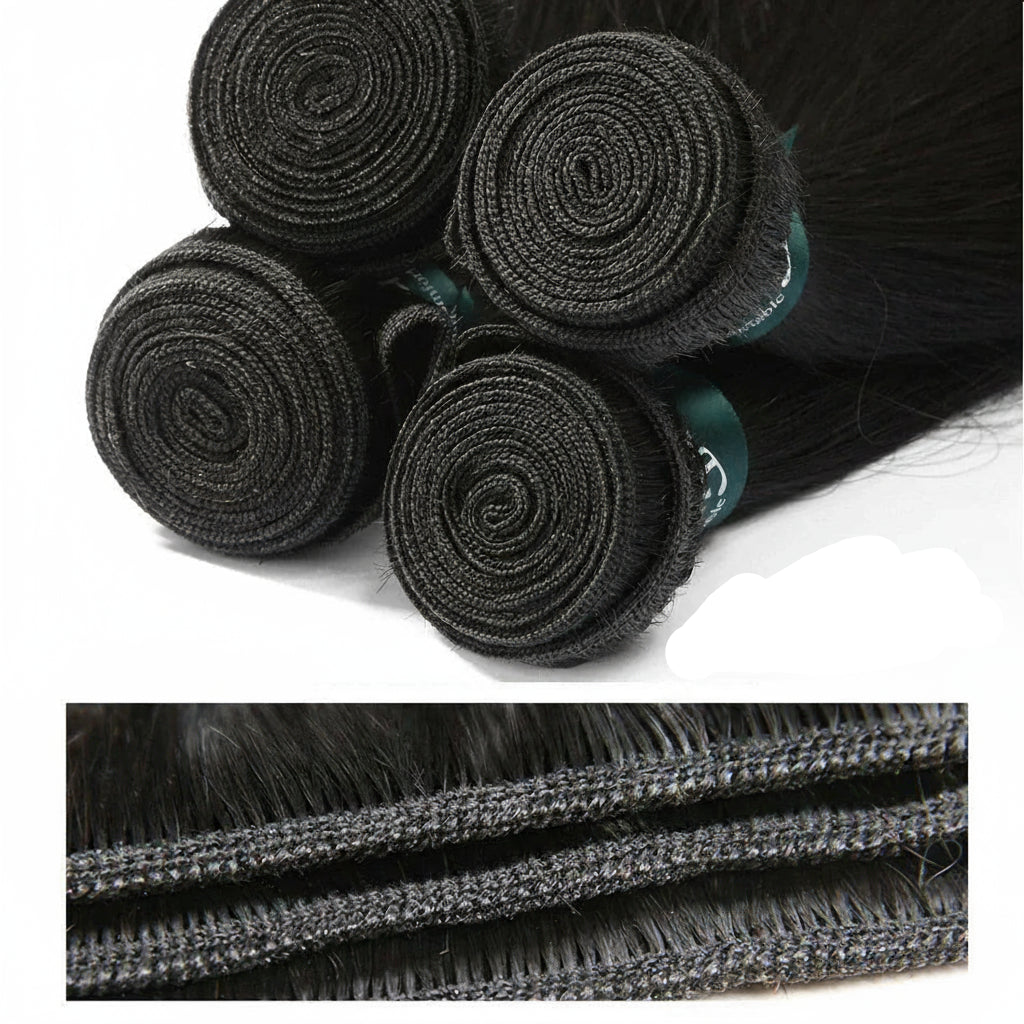 30 36 Inch Body Wave Raw 1 3 4 Bundles Indian 100% Unprocessed Human Hair