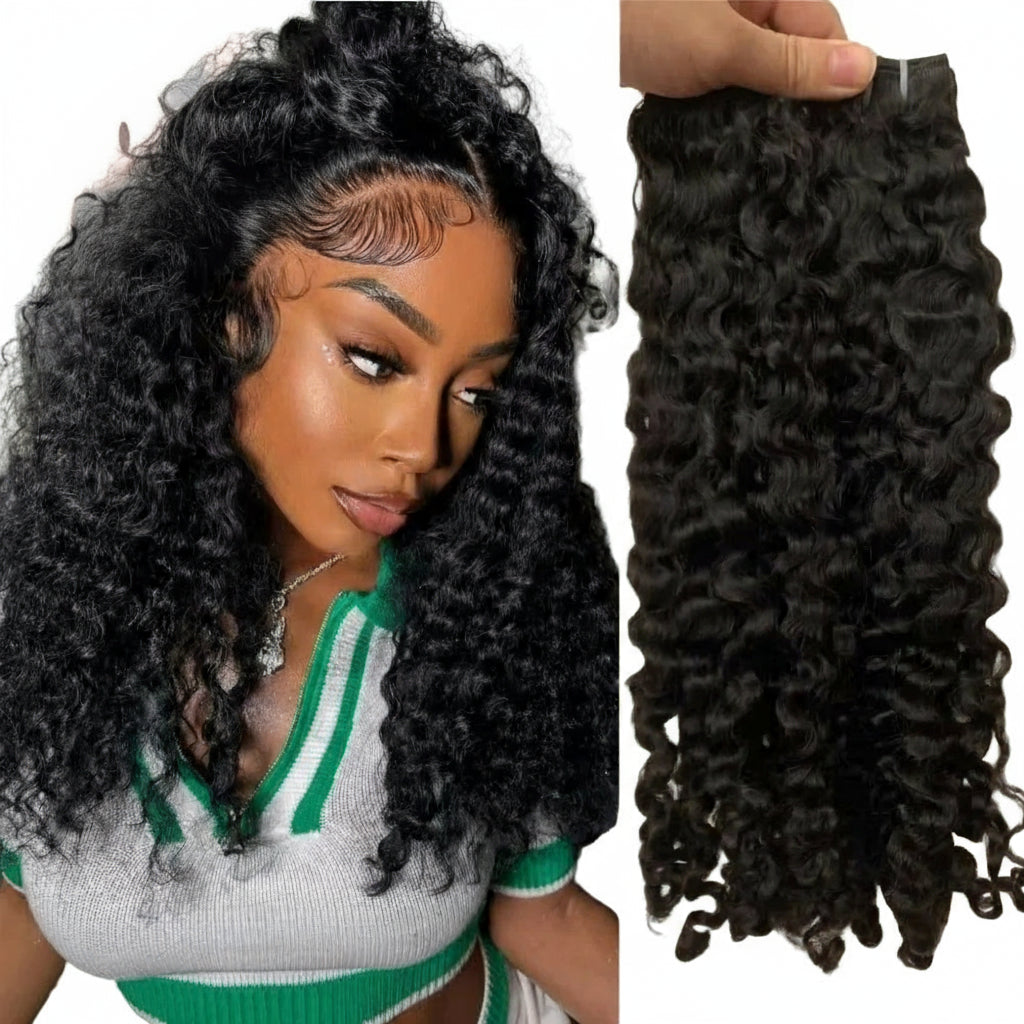 3C4A Burmese Curly Hair Bundles Virgin Human Hair Burmese Vietnamese Raw Human Hair Extensions Garde 18A