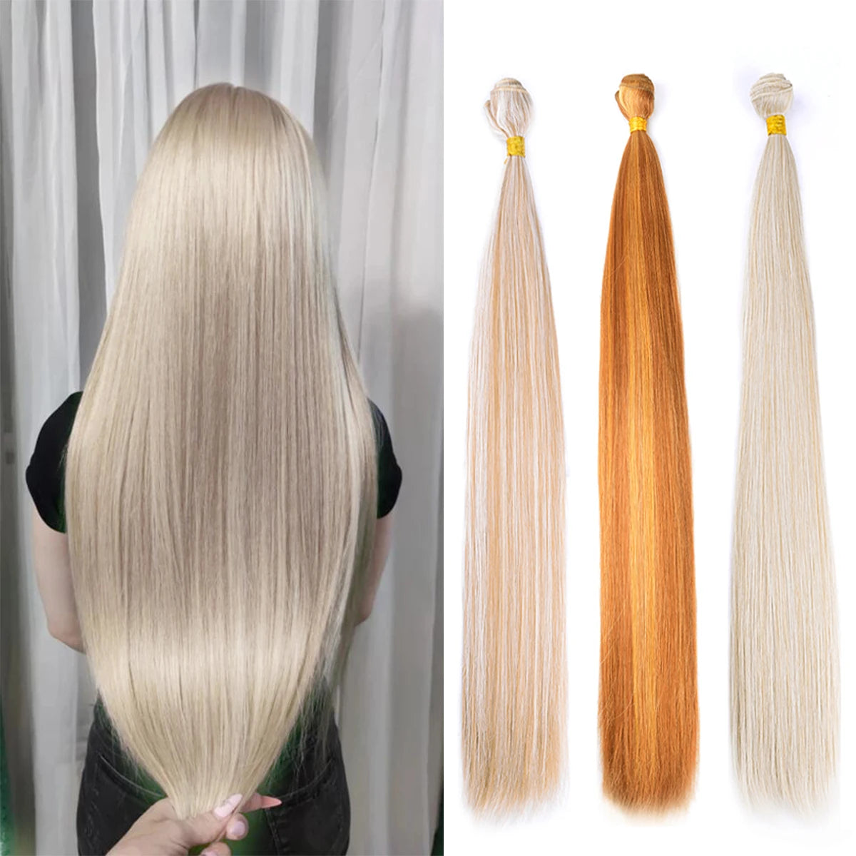 24 Inch Straight Hair Extensions Ombre Hair Bundles