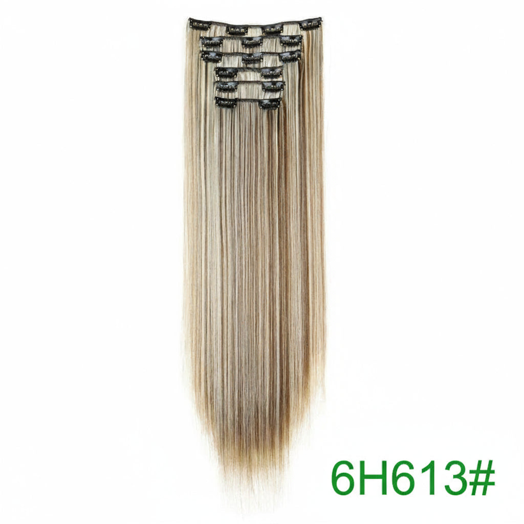 Synthetic 24Inch 16 Clips in Hair Extensions