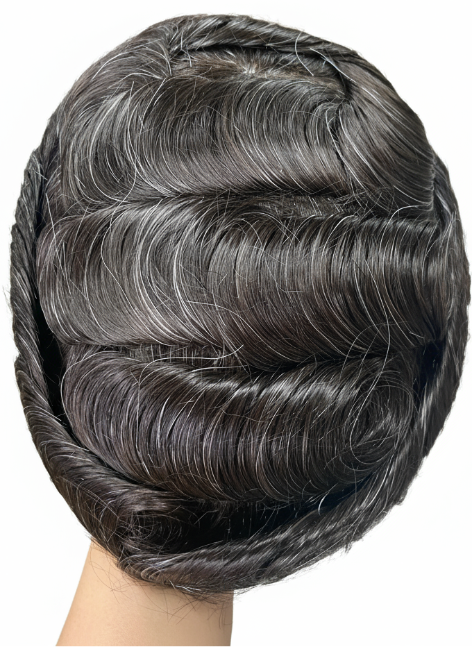New Full Lace Toupee Men French Lace