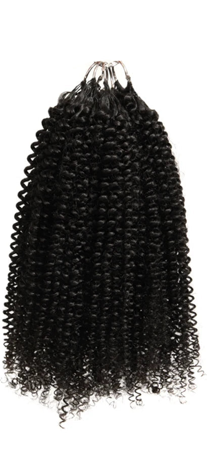 Afro Kinky Curly Crochet Braiding Human Hair