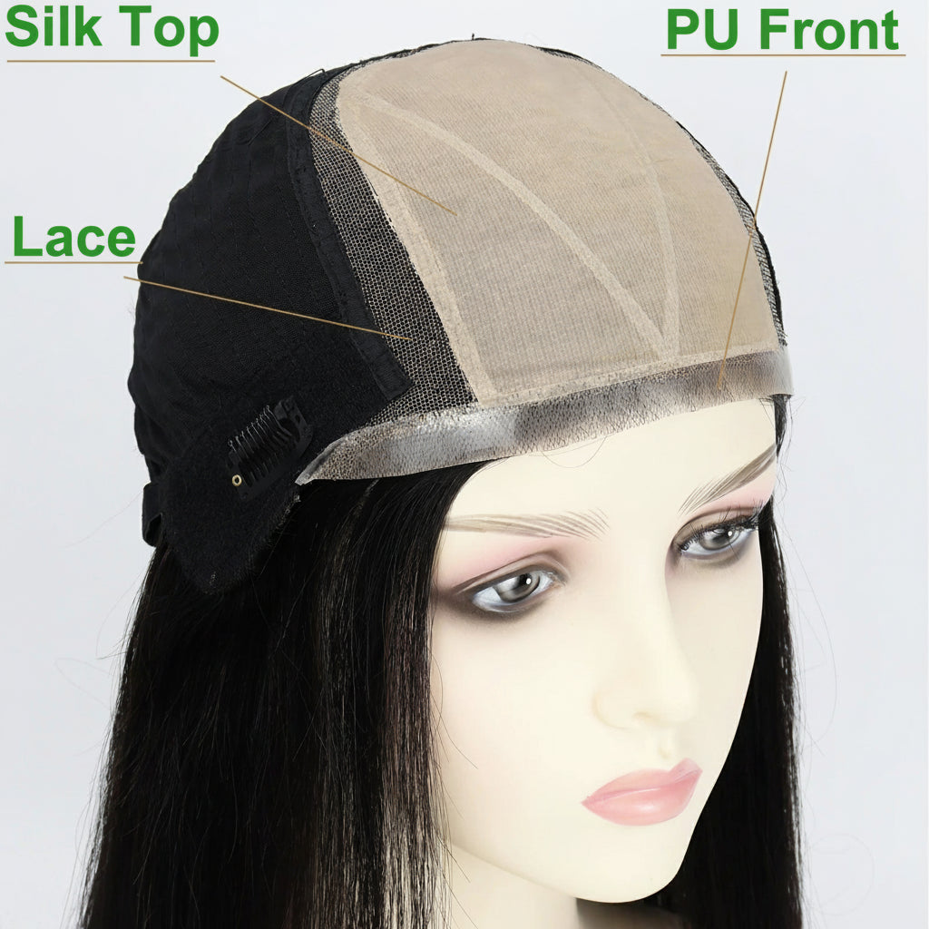 Glueless Wig 100% Human Hair