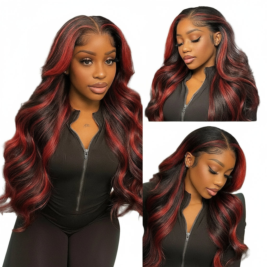 Highlight 5x5 Glueless Human Wigs