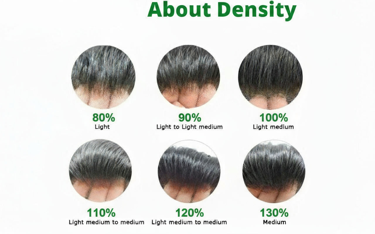 Human Hair Toupee D73 Indian Hair System